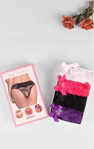Подаръчен комплект секси разкриващи бикини