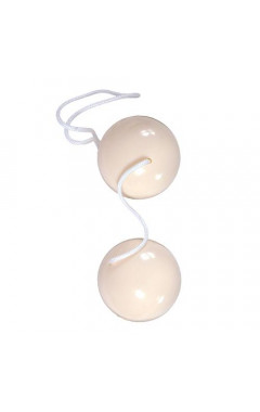 Анално-вагинални топчета в бяло